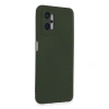 Realme 9i 4g Kılıf Nano İçi Kadife Silikon - Koyu Yeşil