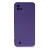 Realme C11 2021 Kılıf Nano İçi Kadife Silikon - Mor