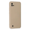 Realme C11 2021 Kılıf Nano İçi Kadife Silikon - Pudra