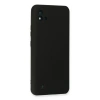 Realme C11 2021 Kılıf Nano İçi Kadife Silikon - Siyah