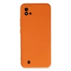 Realme C11 2021 Kılıf Nano İçi Kadife Silikon - Turuncu