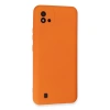 Realme C11 2021 Kılıf Nano İçi Kadife Silikon - Turuncu