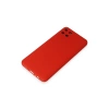 Realme C11 Kılıf Nano İçi Kadife Silikon - Kırmızı