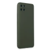Realme C11 Kılıf Nano İçi Kadife Silikon - Koyu Yeşil