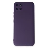 Realme C11 Kılıf Nano İçi Kadife Silikon - Mor