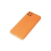 Realme C11 Kılıf Nano İçi Kadife Silikon - Turuncu