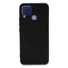Realme C15 Kılıf Nano İçi Kadife Silikon - Siyah