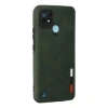 Realme C21 Kılıf Loop Deri Silikon - Yeşil