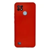 Realme C21 Kılıf Nano İçi Kadife Silikon - Kırmızı