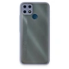 Realme C25 Kılıf Montreal Silikon Kapak - Gri