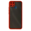 Realme C25 Kılıf Montreal Silikon Kapak - Kırmızı