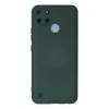 Realme C25y Kılıf Nano İçi Kadife Silikon - Koyu Yeşil