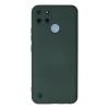 Realme C25y Kılıf Nano İçi Kadife Silikon - Koyu Yeşil