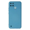 Realme C25y Kılıf Nano İçi Kadife Silikon - Mavi
