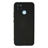 Realme C25y Kılıf Nano İçi Kadife Silikon - Siyah
