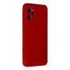 Realme C35 Kılıf Nano İçi Kadife Silikon - Kırmızı