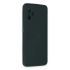 Realme C35 Kılıf Nano İçi Kadife Silikon - Koyu Yeşil
