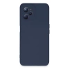 Realme C35 Kılıf Nano İçi Kadife Silikon - Lacivert