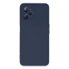 Realme C35 Kılıf Nano İçi Kadife Silikon - Lacivert