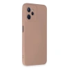 Realme C35 Kılıf Nano İçi Kadife Silikon - Pudra