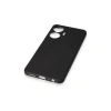 Realme C55 Kılıf First Silikon - Siyah
