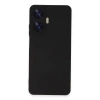 Realme C55 Kılıf Nano İçi Kadife Silikon - Siyah
