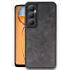 Realme C65 Kılıf Aras Deri Kapak - Siyah