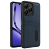 Realme Note 50 4g Kılıf Sara Kartvizitli Deri Kılıf - Lacivert