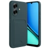 Realme Note 60 Kelvin Kartvizitli Silikon - Koyu Yeşil
