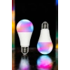 Renk Değiştirebilen Rgb Işıklı Led Ampul A+enerji 15 Watt Led Işık
