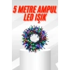 Renk Pilli Led Işık Çok Fonksiyonlu Enerji Tasarruflu 5 Metre