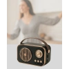 Retro Bluetooth Radyo – Nostaljik Tasarım, Tf Kart Ve Usb Destekli