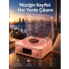 Retro Kristal Netliğinde Ses – Gece Işıklı Retro Bluetooth Hoparlör Yeni Nesil