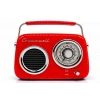 Retro Tasarımlı Bluetooth Fm Radyo Kırmızı