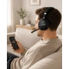 Rgb Işıklı Bluetooth Mikrofonlu Kulaklık Uzun Süreli Kullanım Type-c Şarjlı