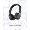 Rgb Işıklı Katlanabilir Bluetooth 5.3 Kulak Üstü Kulaklık