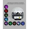 Rgb Led Disko Topu Projektör – Ev Partileri, Doğum Günleri Ve Eğlence İçin Işık Şovu