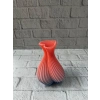Romantik Kalp Figürlü Süslük Vazo Modern Tasarım 15 Cm