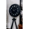 Royal Black Tripod Ayaklı Modern Tasarım Saat