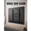 Sabit Televizyon Askı Aparatı 50-95 İnce Profil Sağlam Metal Tv Duvar Braketi