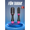 Saç Kurutma Makinesi Saç Düzleştirici Fön Tarak Isı Ayarlı Sıkı Dişli