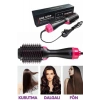 Saç Şekillendirici Ve Saç Düzleştirici Fön Tarağı Tarak Fırça 1200w Saç Kurutma