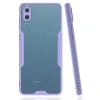 Samsung Galaxy A02 Kılıf Platin Silikon - Lila