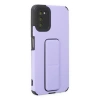 Samsung Galaxy A03s Kılıf Mega Standlı Silikon - Lila