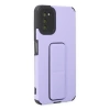 Samsung Galaxy A03s Kılıf Mega Standlı Silikon - Lila