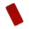 Samsung Galaxy A03s Kılıf Nano İçi Kadife Silikon - Kırmızı