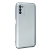 Samsung Galaxy A03s Kılıf Nano İçi Kadife Silikon - Sky Blue