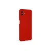 Samsung Galaxy A04 Kılıf Nano İçi Kadife Silikon - Kırmızı