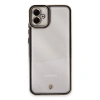 Samsung Galaxy A04e Kılıf Liva Lens Silikon - Siyah