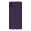 Samsung Galaxy A04e Kılıf Nano İçi Kadife Silikon - Mor